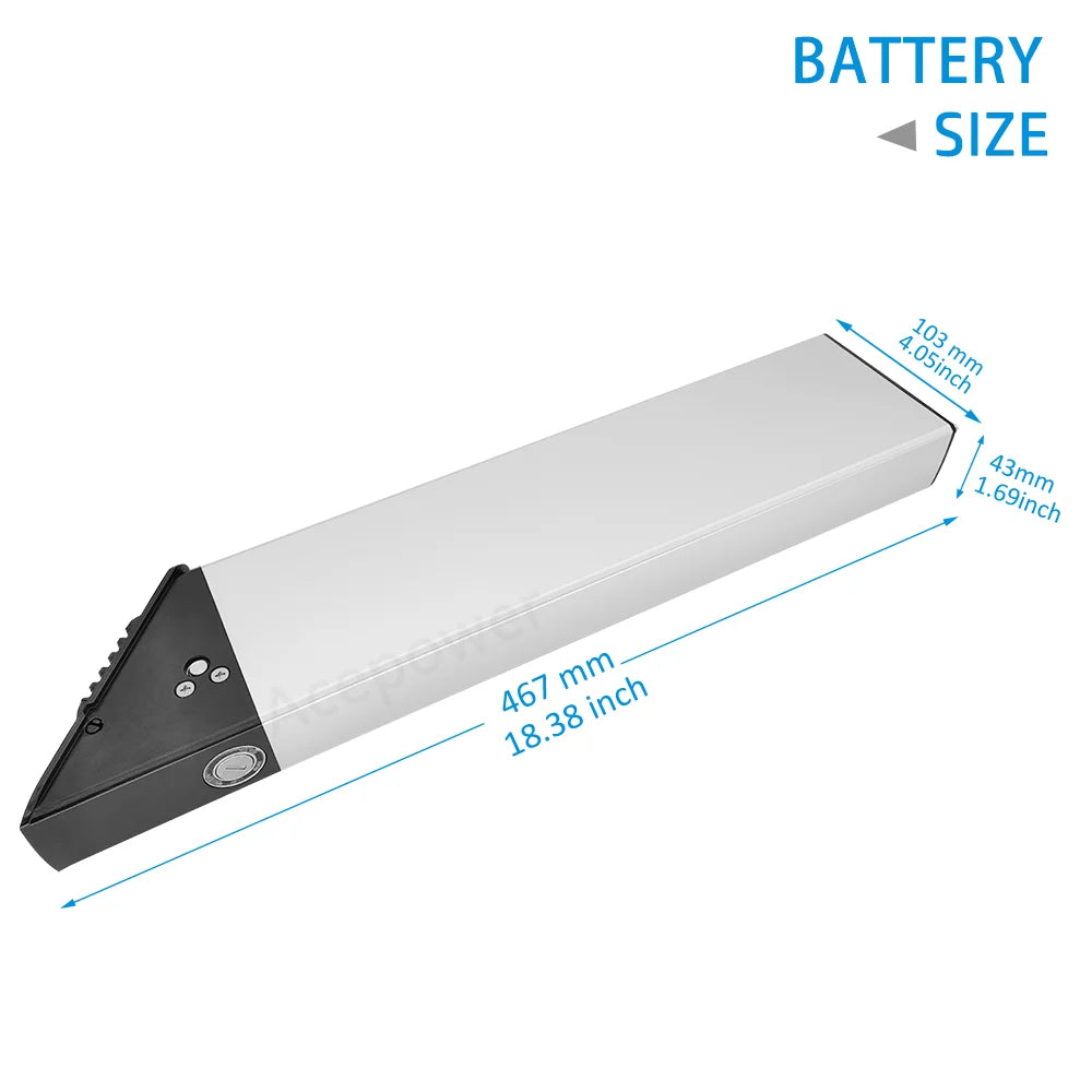 ACEBEI-POWER 48V 10.4Ah Replacement Battery for Lectric XP 3.0 Step-Thru